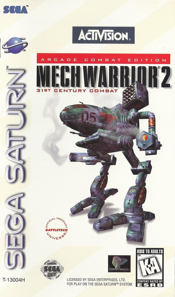 Capa do jogo MechWarrior 2: 31st Century Combat