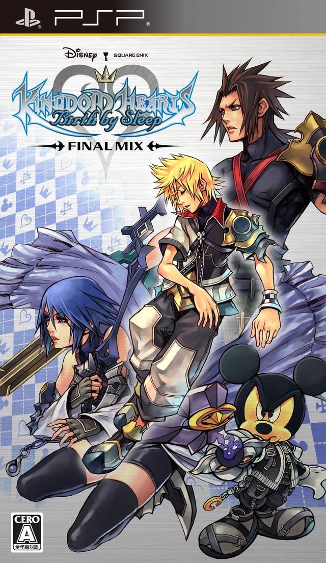 Capa do jogo Kingdom Hearts: Birth by Sleep - Final Mix