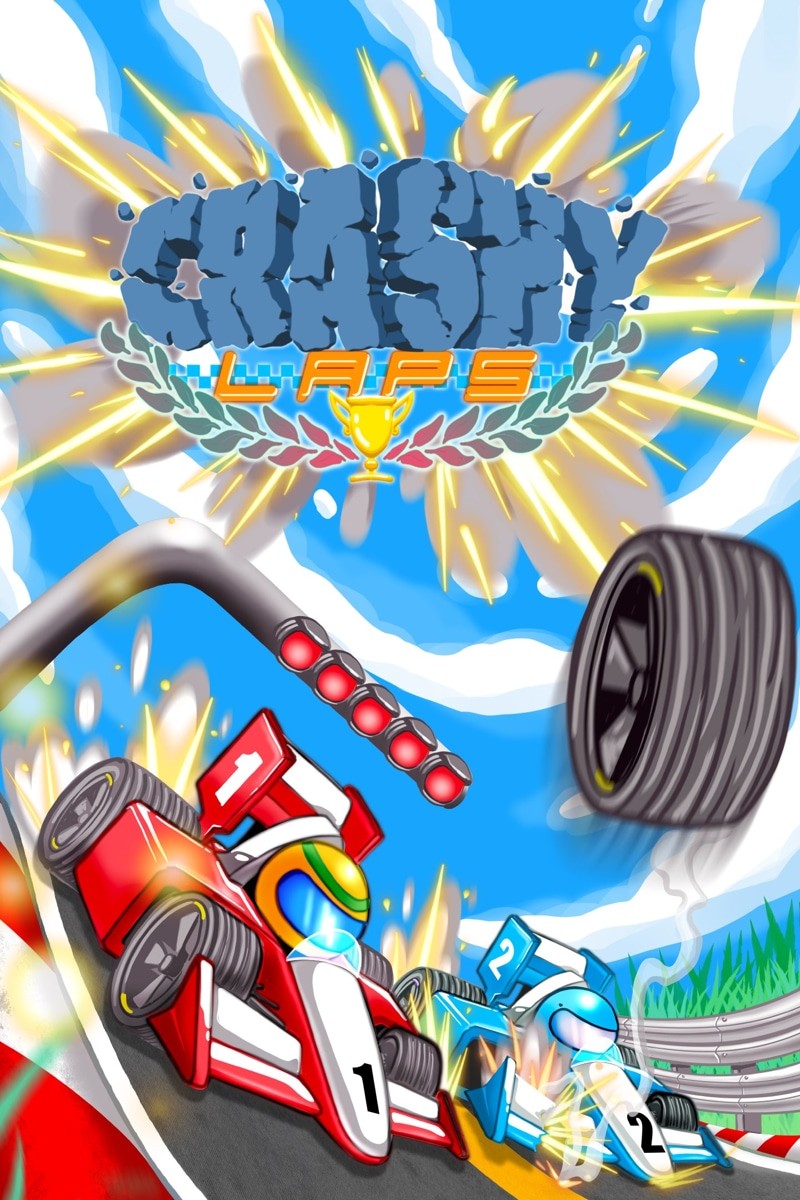 Capa do jogo Crashy Laps