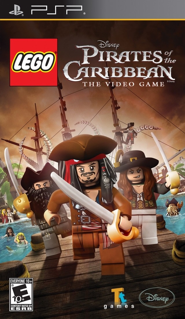 Capa do jogo LEGO Pirates of the Caribbean: The Video Game
