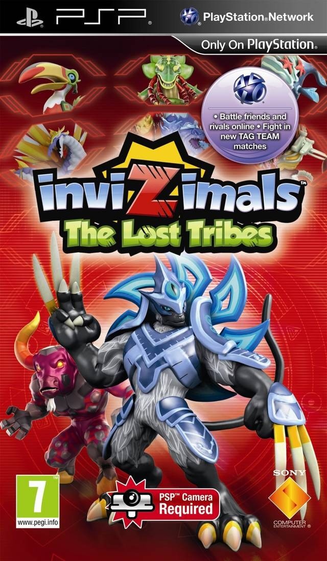 Capa do jogo InviZimals: The Lost Tribes