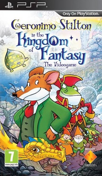 Capa do jogo Geronimo Stilton in the Kingdom of Fantasy: The Videogame