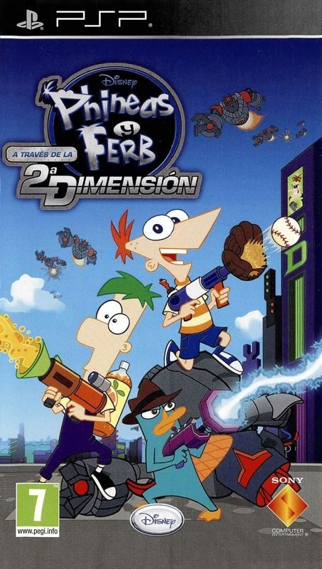 Capa do jogo Phineas and Ferb: Across the 2nd Dimension