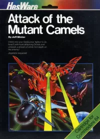 Capa de Attack of the Mutant Camels