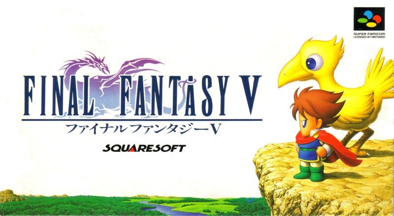 Capa do jogo Final Fantasy V