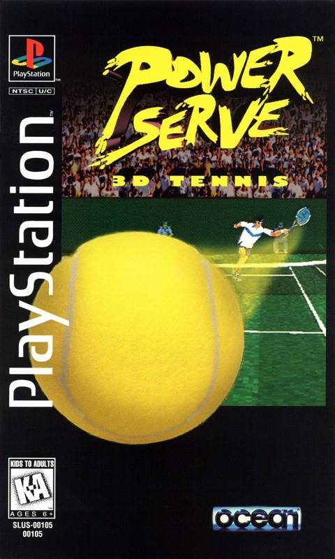 Capa do jogo Power Serve 3D Tennis