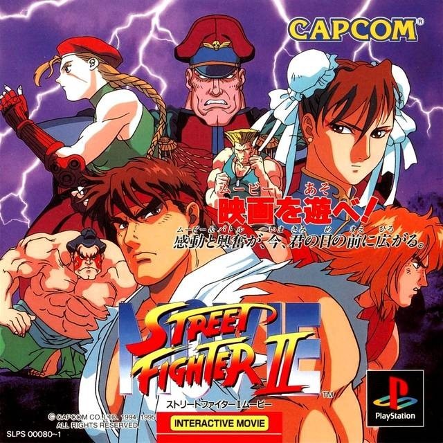 Capa do jogo Street Fighter II: Movie