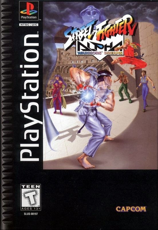 Capa do jogo Street Fighter Alpha: Warriors Dreams
