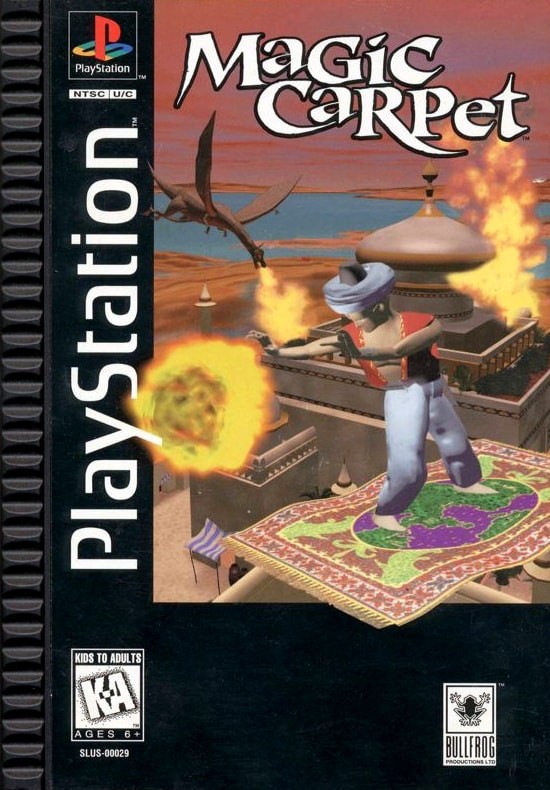 Capa do jogo Magic Carpet