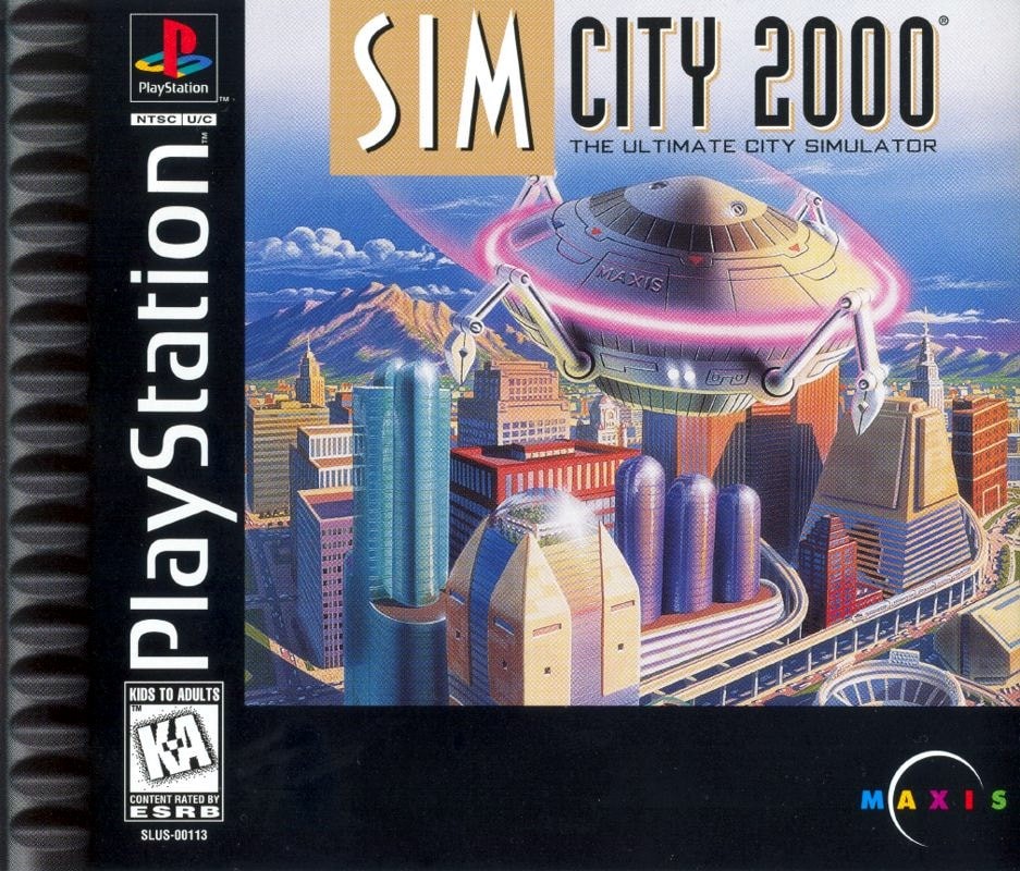 Capa do jogo SimCity 2000