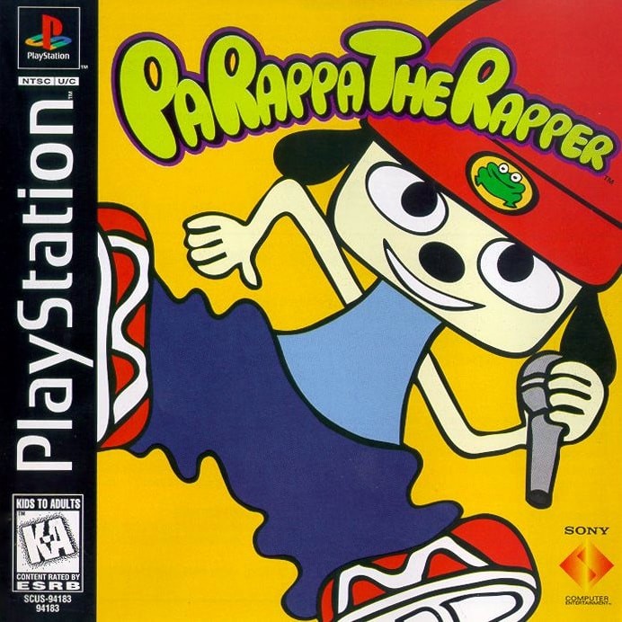Capa do jogo PaRappa the Rapper