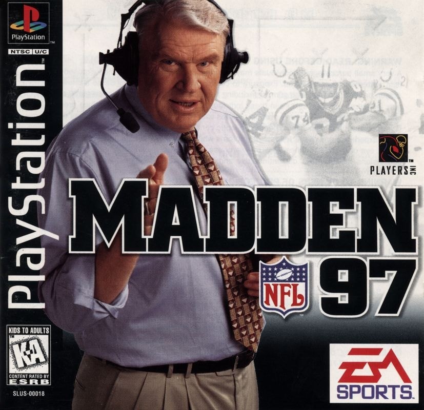 Capa do jogo Madden NFL 97
