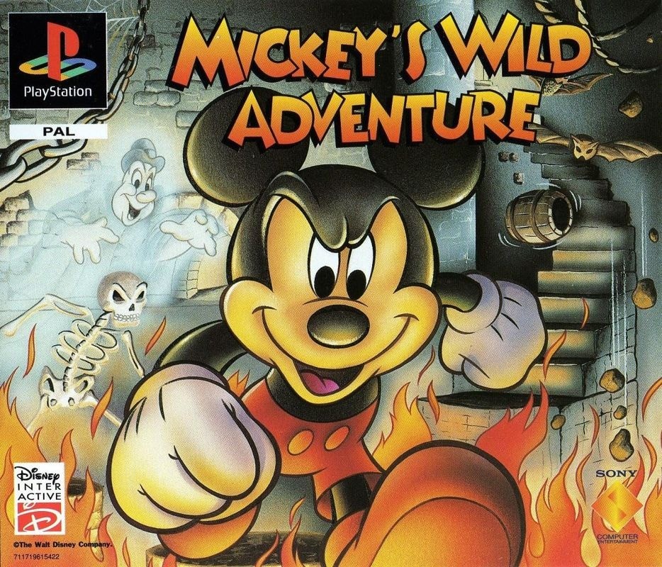 Capa do jogo Mickeys Wild Adventure