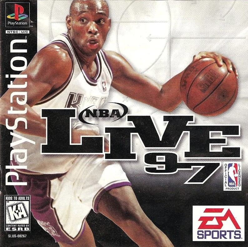 Capa do jogo NBA Live 97