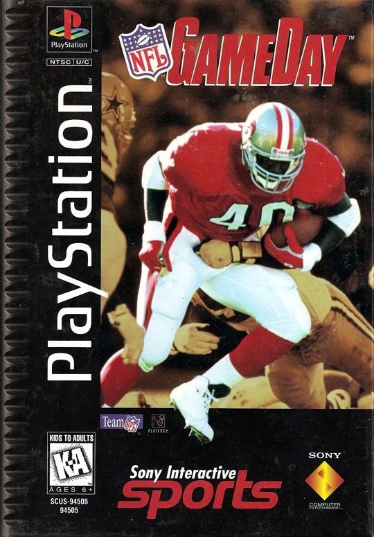 Capa do jogo NFL GameDay