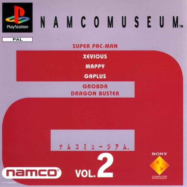 Capa do jogo Namco Museum Vol. 2