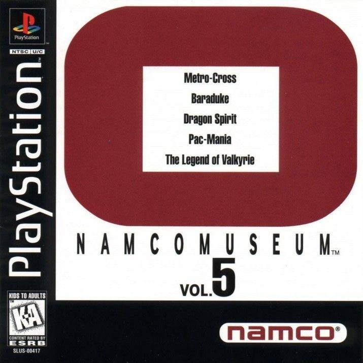 Capa do jogo Namco Museum Vol. 5