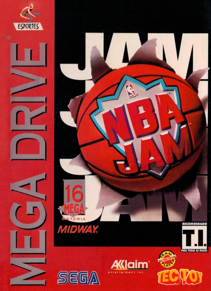 Capa do jogo NBA Jam