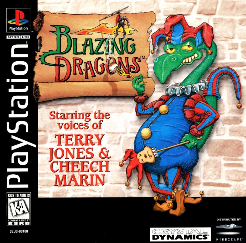 Capa do jogo Blazing Dragons