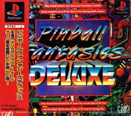 Capa do jogo Pinball Fantasies Deluxe