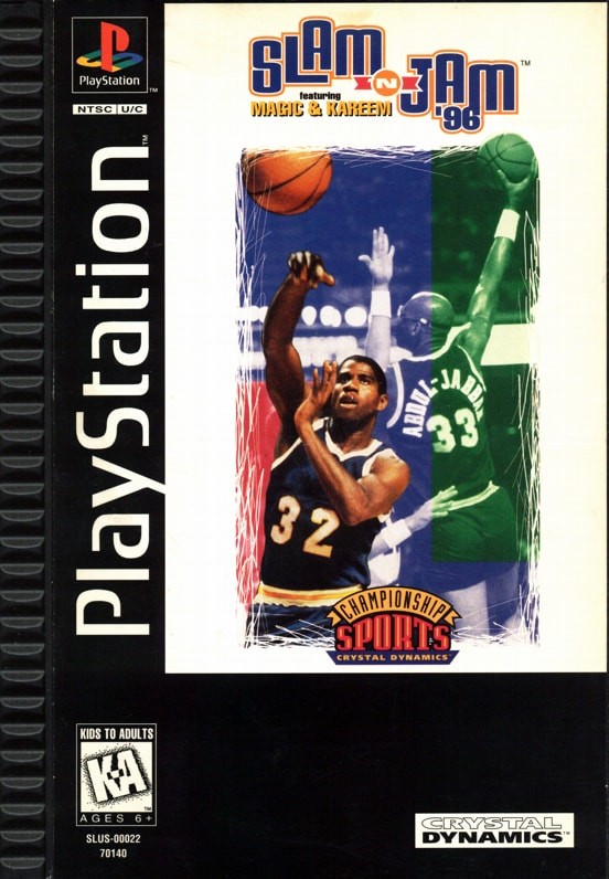 Capa do jogo Slam n Jam 96 Featuring Magic & Kareem