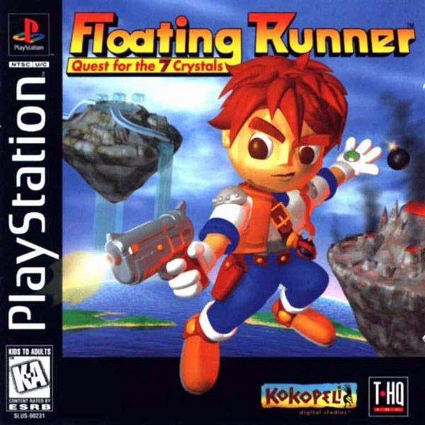 Capa do jogo Floating Runner: Quest for the 7 Crystals