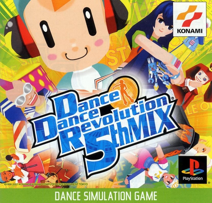 Capa do jogo Dance Dance Revolution: 5th Mix