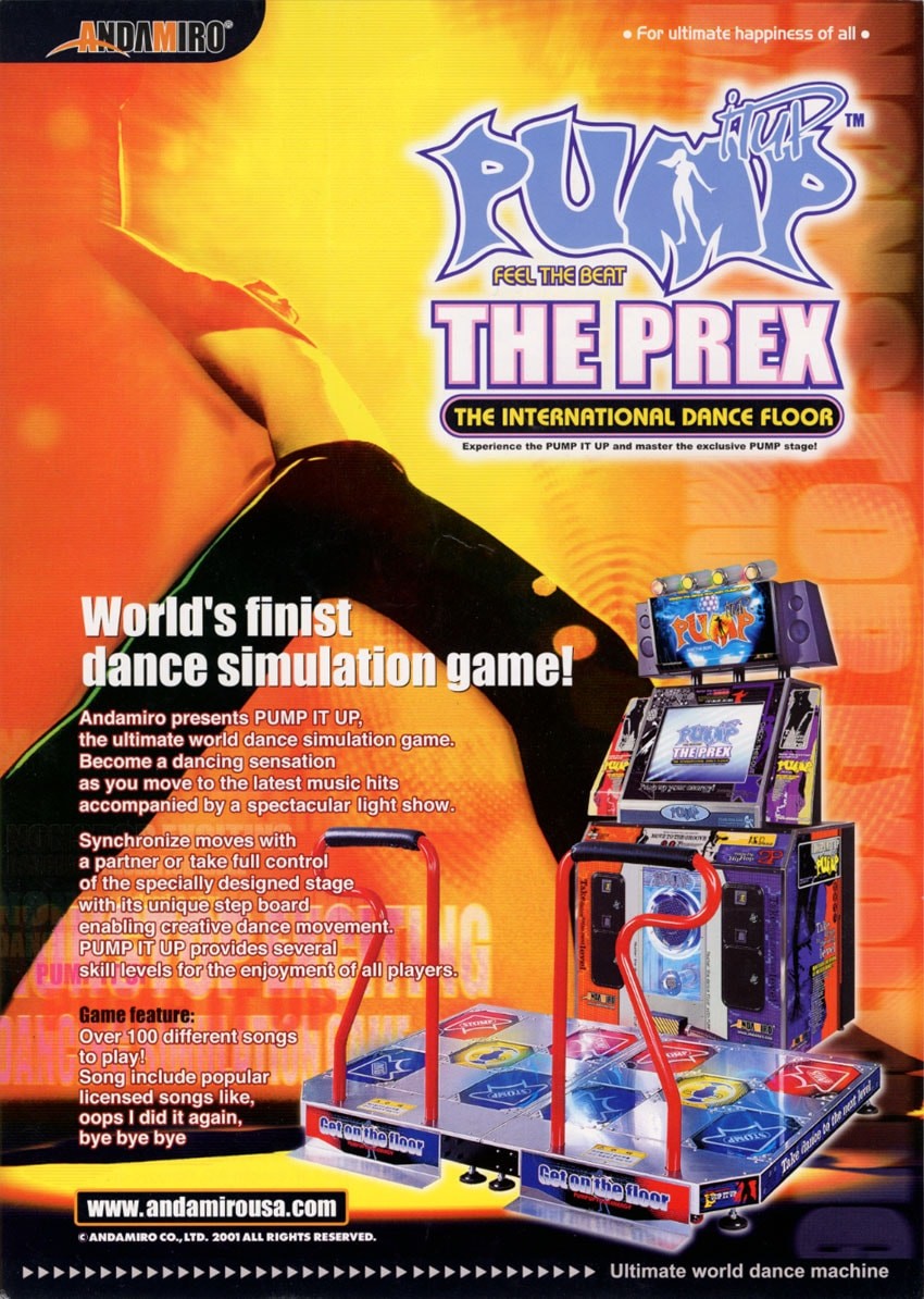 Capa do jogo Pump It Up - The Prex