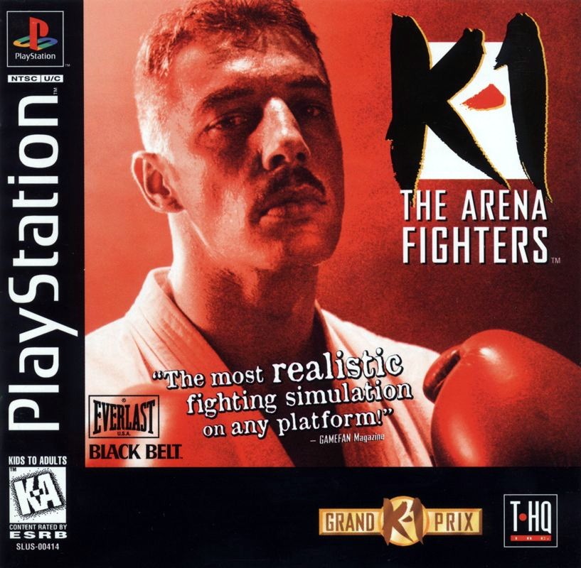 Capa do jogo K-1 The Arena Fighters