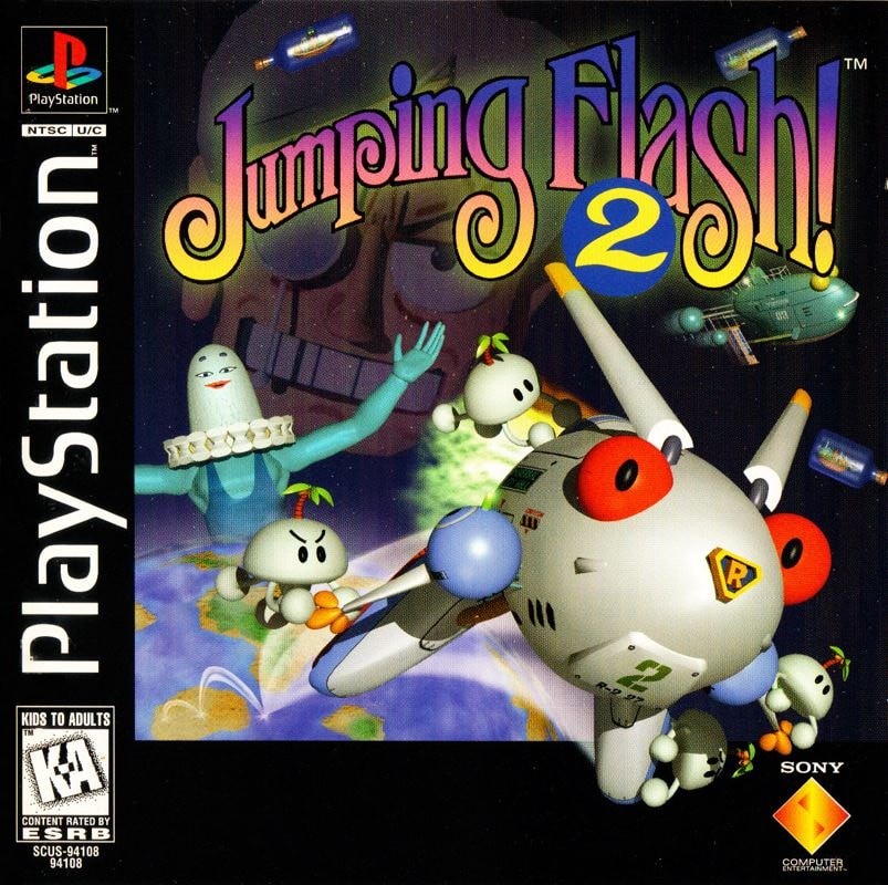 Capa do jogo Jumping Flash! 2