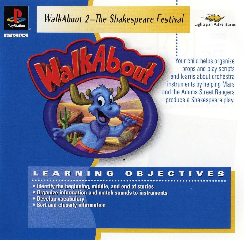 Capa do jogo A Mars Moose Adventure: WalkAbout 2 - The Shakespeare Festival