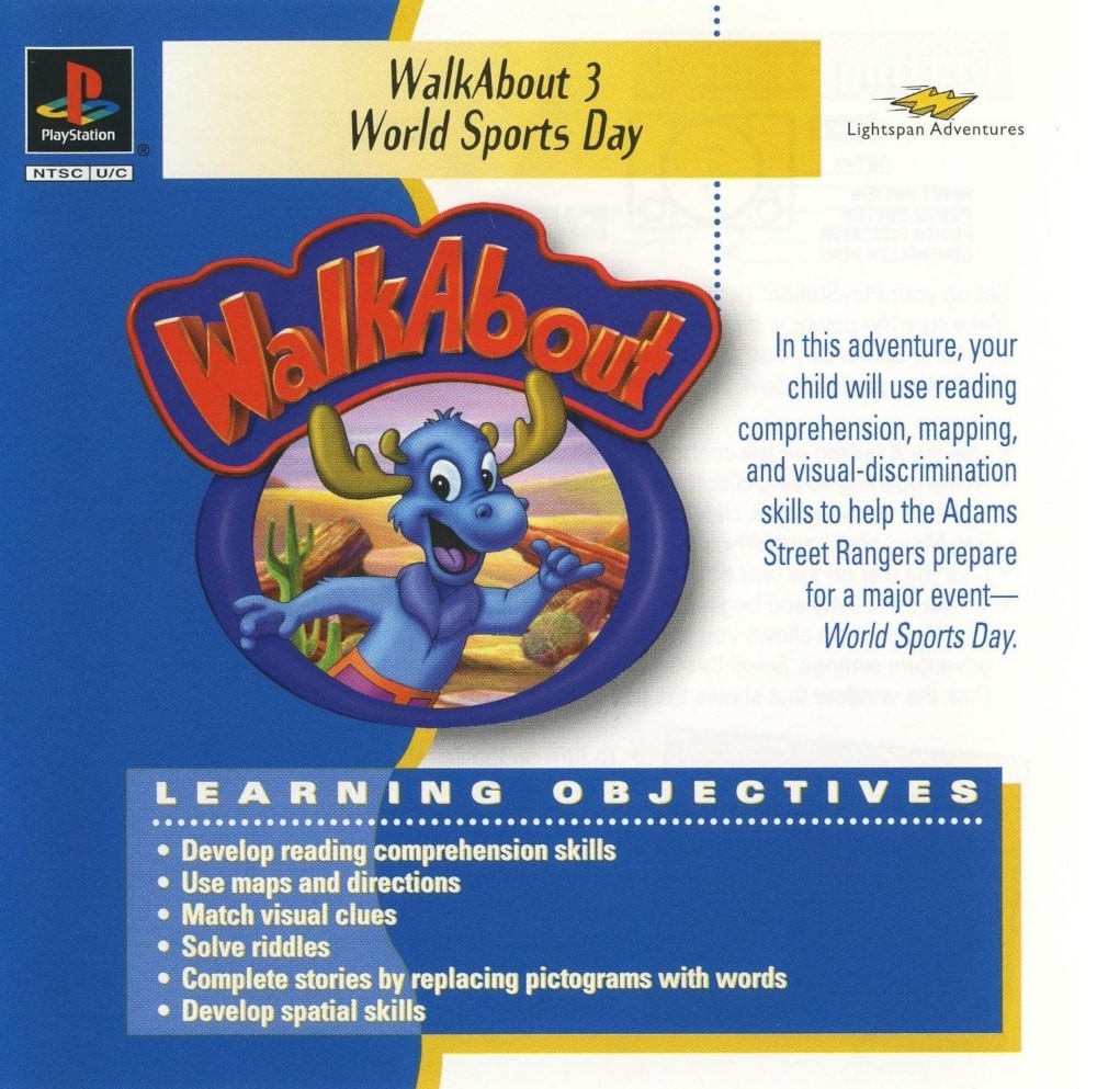 Capa do jogo A Mars Moose Adventure: WalkAbout 3 - World Sports Day
