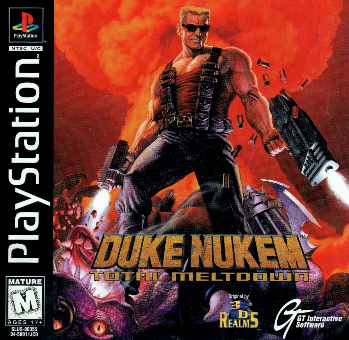 Capa do jogo Duke Nukem: Total Meltdown