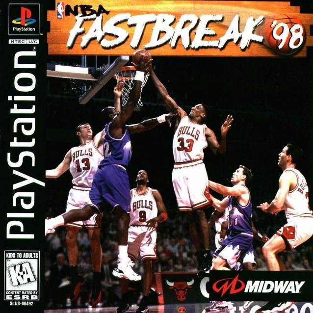 Capa do jogo NBA Fastbreak 98