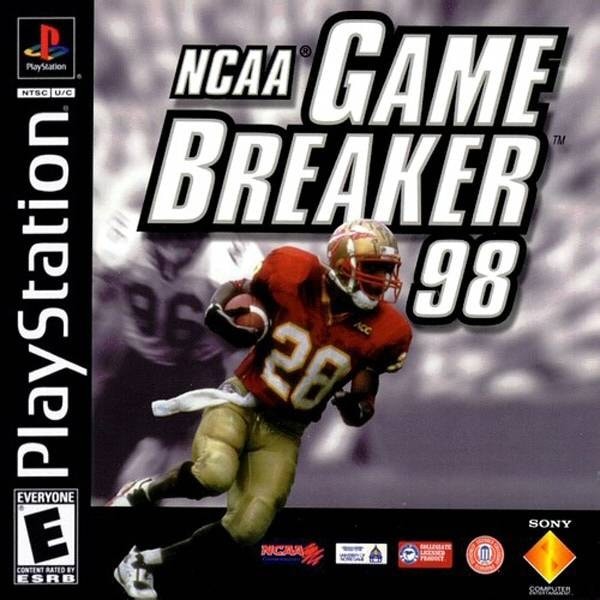 Capa do jogo NCAA GameBreaker 98