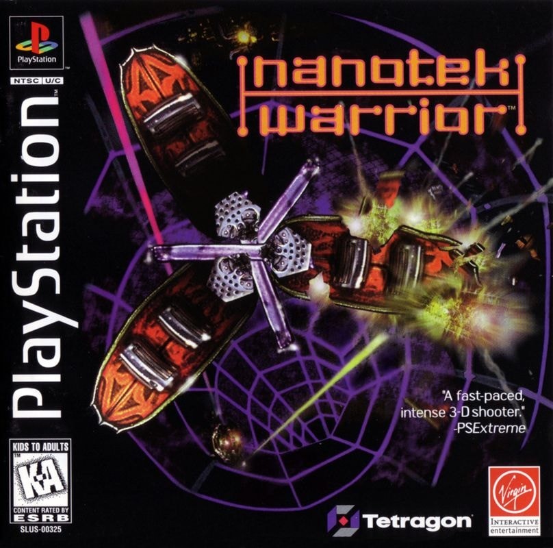 Capa do jogo NanoTek Warrior