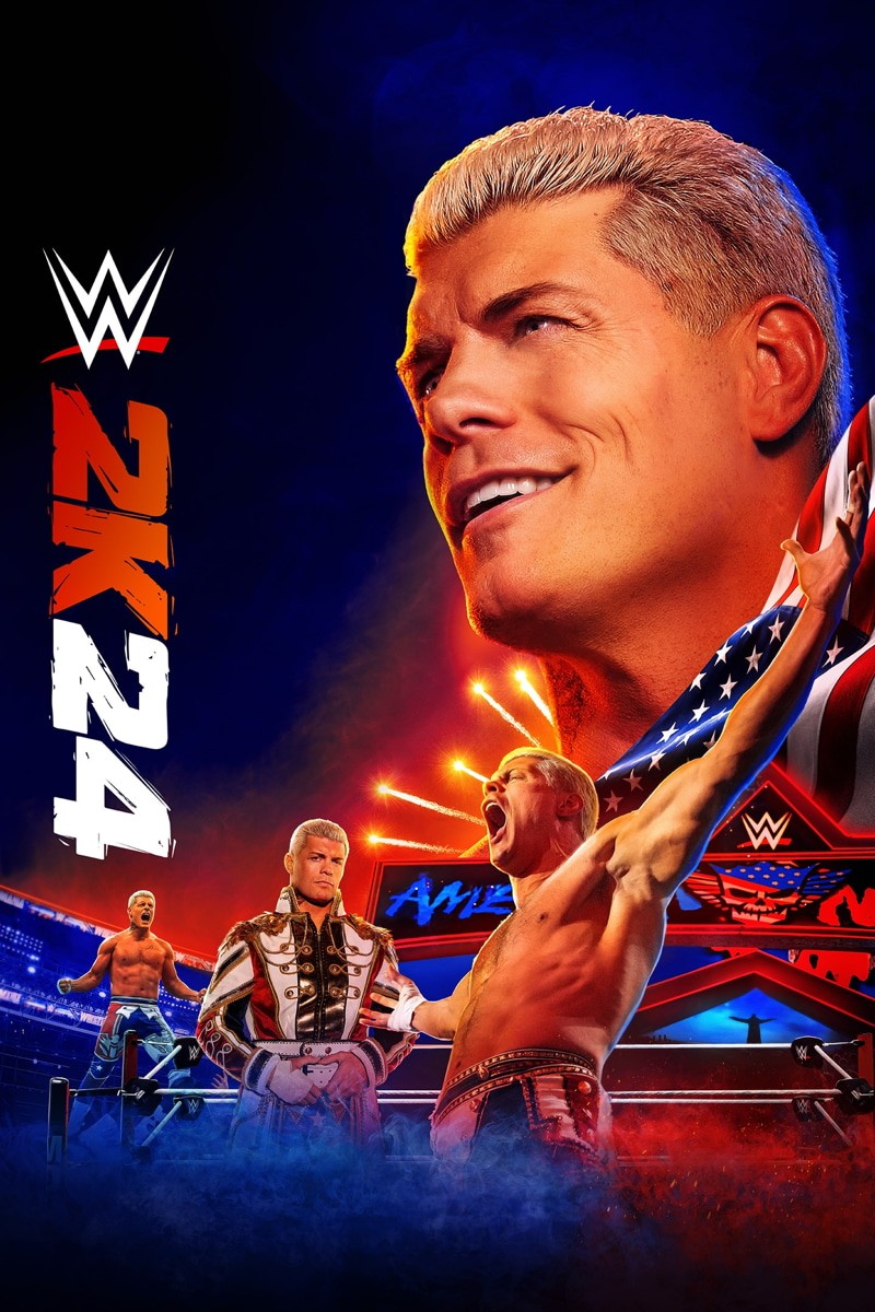 Capa do jogo WWE 2K24