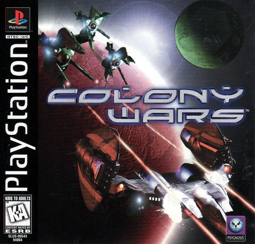 Capa do jogo Colony Wars
