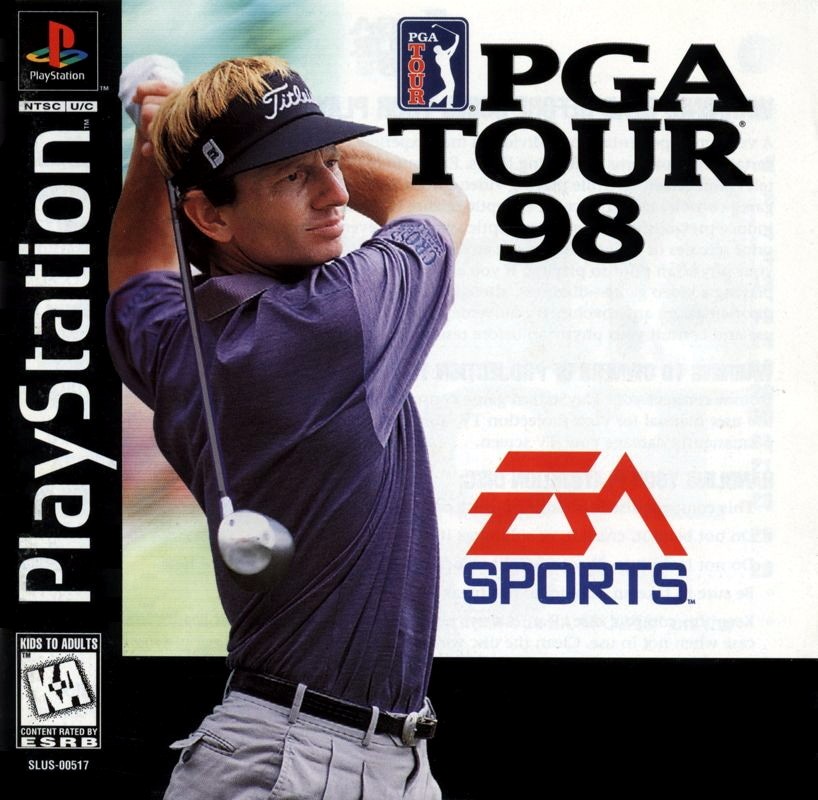Capa do jogo PGA Tour 98