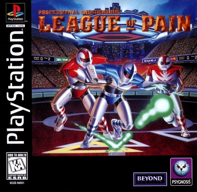 Capa do jogo Professional Underground League of Pain
