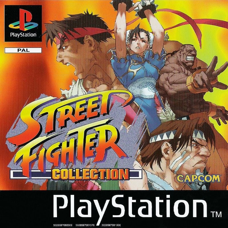 Capa do jogo Street Fighter Collection