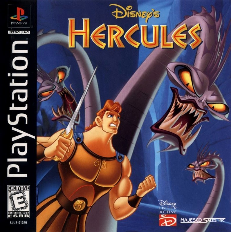 Capa do jogo Disneys Hercules