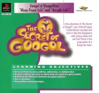Capa de The Secret of Googol 6: Googolfest - Arcade Isle • Moon Feast Isle