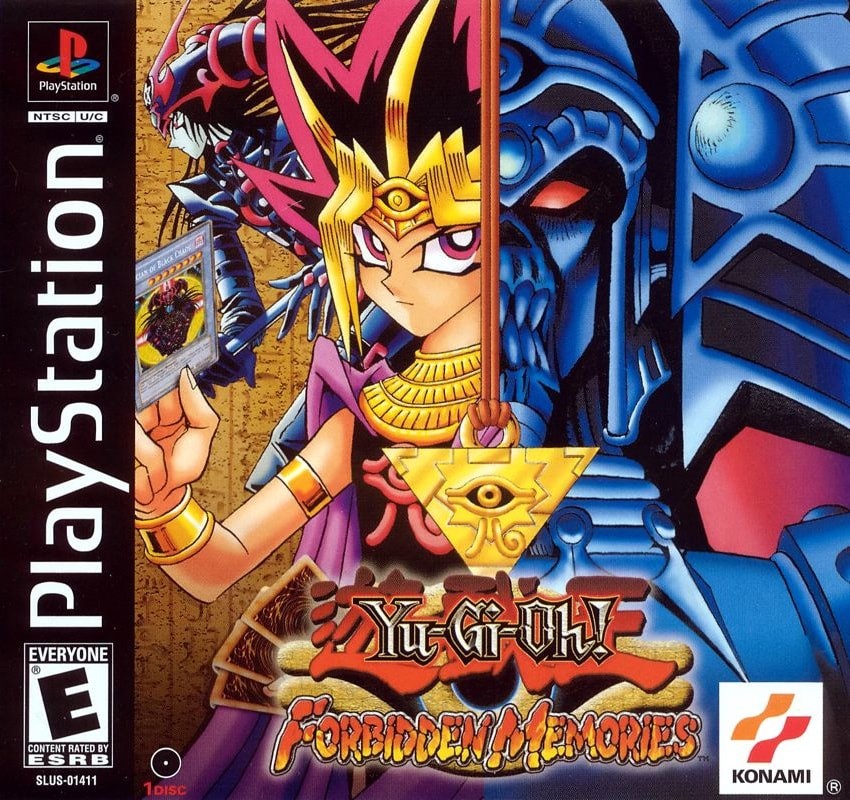 Capa do jogo Yu-Gi-Oh!: Forbidden Memories