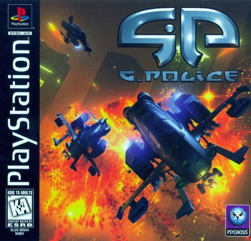 Capa do jogo G-Police