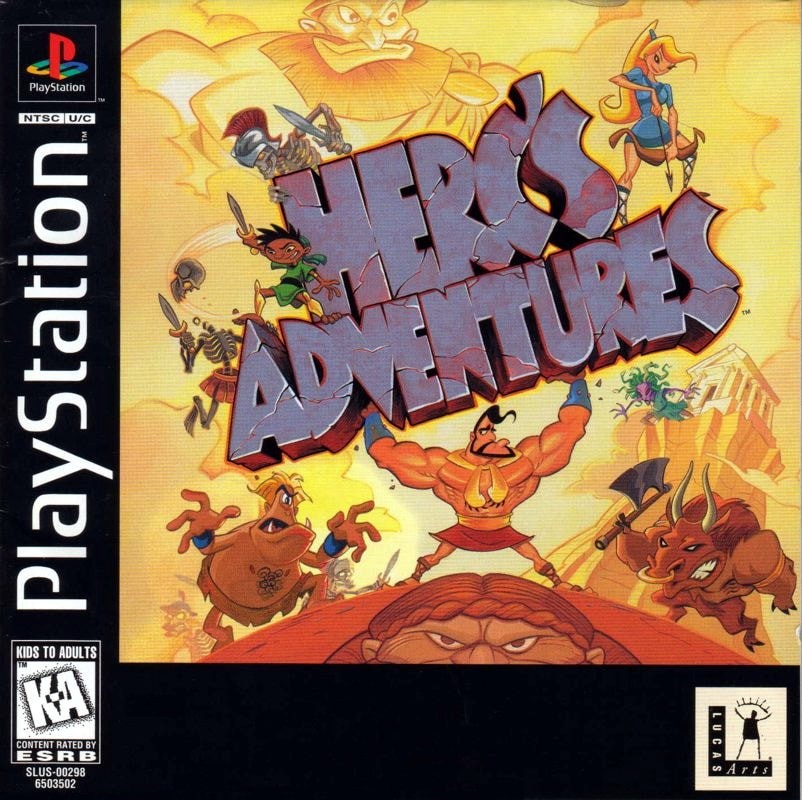 Capa do jogo Hercs Adventures