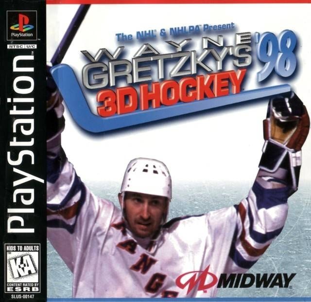 Capa do jogo Wayne Gretzkys 3D Hockey 98
