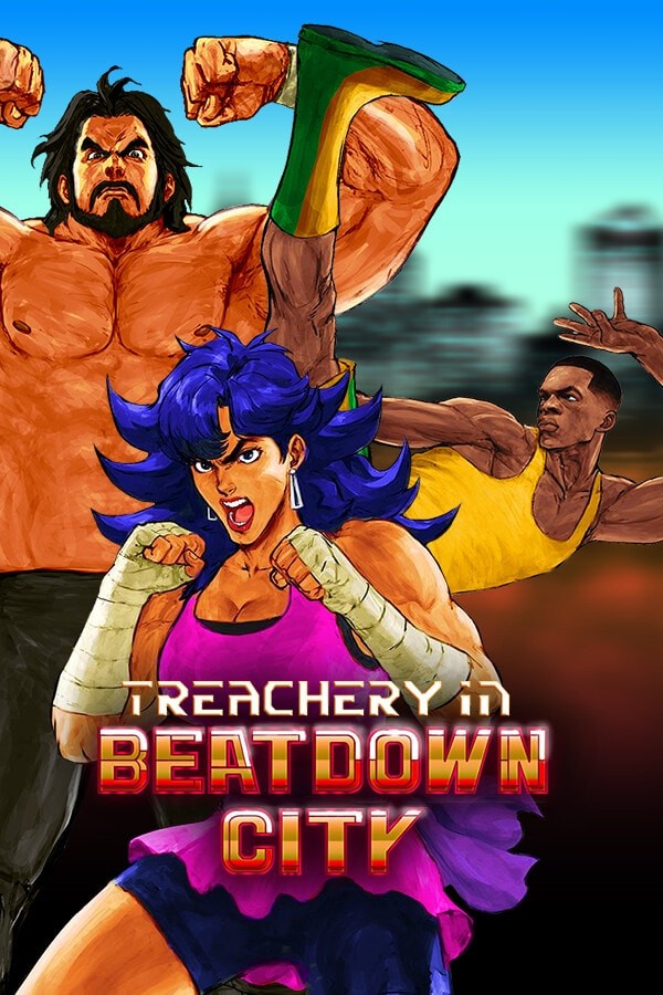 Capa do jogo Treachery in Beatdown City