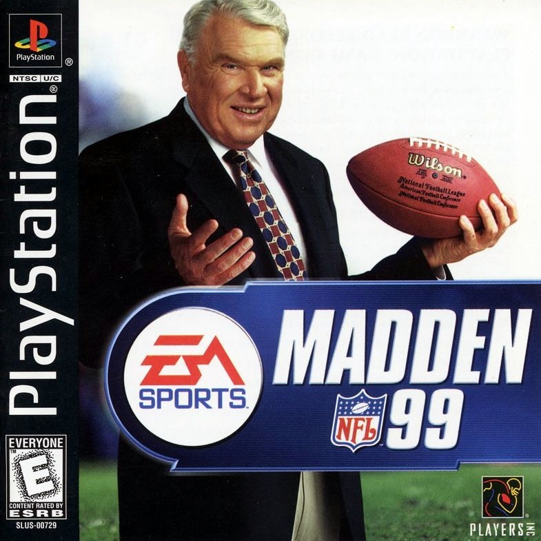 Capa do jogo Madden NFL 99