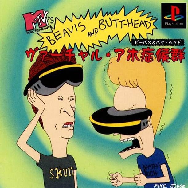 Capa do jogo MTVs Beavis and Butt-Head in Virtual Stupidity